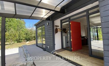 Cómoda y acogedora casa en refugio cordillerano, Fundo La Leona.