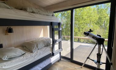 Cómoda y acogedora casa en refugio cordillerano, Fundo La Leona.