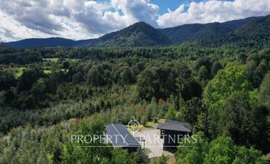 Cómoda y acogedora casa en refugio cordillerano, Fundo La Leona.