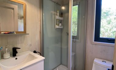 Cómoda y acogedora casa en refugio cordillerano, Fundo La Leona.