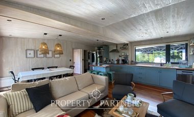 Cómoda y acogedora casa en refugio cordillerano, Fundo La Leona.