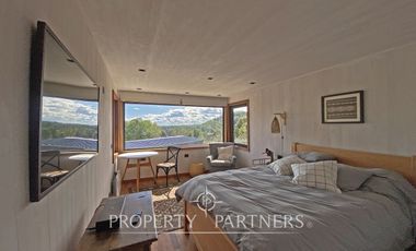 Cómoda y acogedora casa en refugio cordillerano, Fundo La Leona.