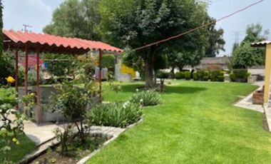 Excelente Terreno en Venta en Tepepan - Para inversionista o como casa con árboles frutales