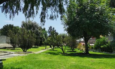 Excelente Terreno en Venta en Tepepan - Para inversionista o como casa con árboles frutales
