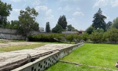 Excelente Terreno en Venta en Tepepan - Para inversionista o como casa con árboles frutales