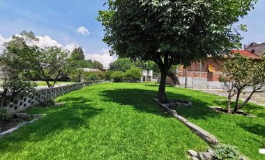 Excelente Terreno en Venta en Tepepan - Para inversionista o como casa con árboles frutales