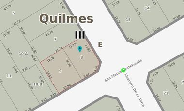 Chalet sobre 2 lotes a modernizar