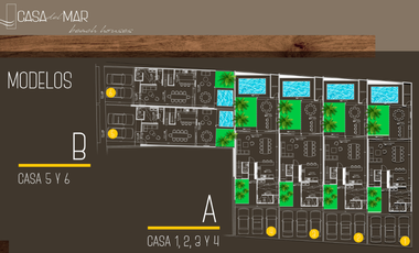 CASA EN VENTA CON ALBERCA A 80 MTS DE LA PLAYA. PROGRESO. MÉRIDA