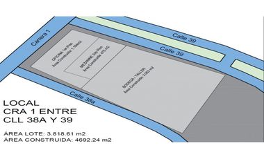 LOCAL ESQUINERO CON VITRINA Y BODEGA - JORGE ISAACS NORTE DE CALI