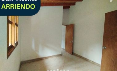 Finca en arriendo- San Vicente
