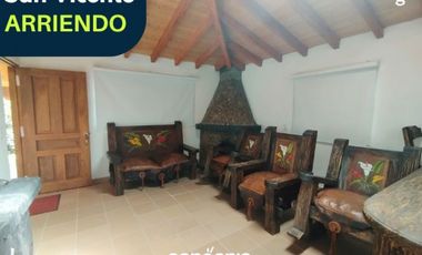 Finca en arriendo- San Vicente