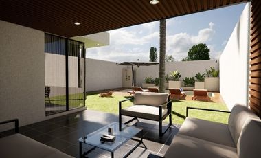 Casa de un nivel con alberca en PREVENTA en Yautepec, Morelos Aptas para credito