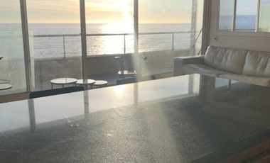 Arrendamos maravilloso depto recien remodelado con vista frontal al mar