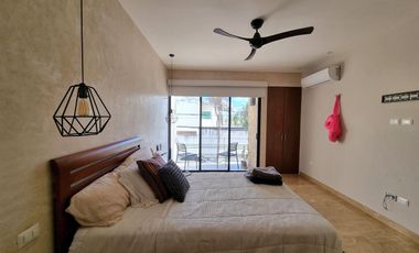 EN VENTA TOWNHOUSE AMUEBLADO EN MONTES DE AMÉ, MÉRIDA