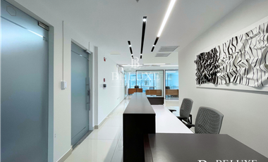 ALQUILER DE OFICINA AMOBLADA EN COSTA DEL ESTE, FINANCIAL PARK (P)