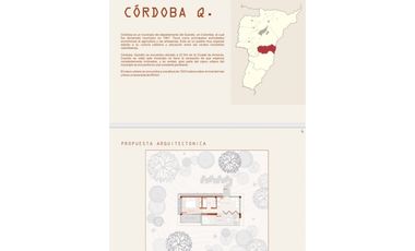 VENTA PERMUTA FINCA EN CORDOBA, QUINDIO  IDEAL PARA PROYECTO TURISTICO