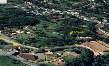 LOTE CON CASA PARA REMODELAR-FRENTE A LA BARRA DE MANOLO - DAPA