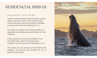 Townhouses en Venta Brisas Los Cabos