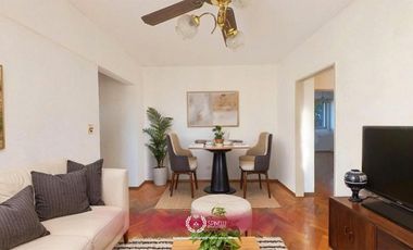 Alquiler departamento 3 ambientes 65M² en Pompeya con balcón al frente muy luminoso
