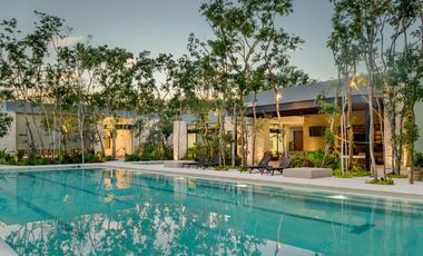 Lote a la venta en Playa del Carmen  con alberca, gym