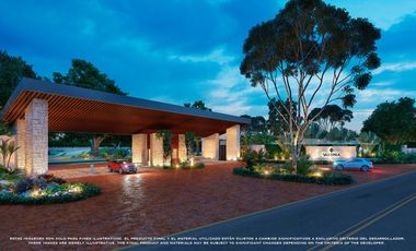 Lote a la venta en Playa del Carmen  con alberca, gym