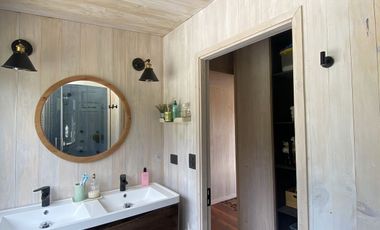 Cómoda y acogedora casa en refugio cordillerano, Fundo La Leona.