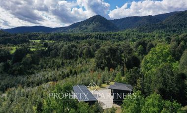 Cómoda y acogedora casa en refugio cordillerano, Fundo La Leona.