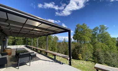 Cómoda y acogedora casa en refugio cordillerano, Fundo La Leona.