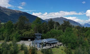 Cómoda y acogedora casa en refugio cordillerano, Fundo La Leona.