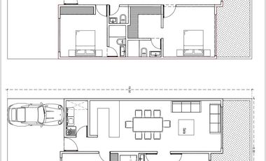 Casa de una planta preventa