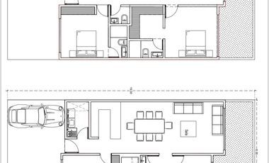 Casa venta de una planta en preventa