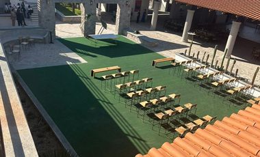 Quinta para eventos 3 salones en 1 ubicado en ALFACAYUCAN  Qro.