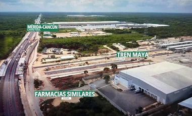 VENTA DE BODEGAS, LOK PARK Parque Industrial en Carretera Merida-Cancun