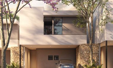 Casa en privada ROSAMORA, en Conkal, Yucatán.