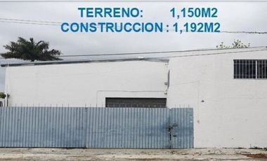 Venta Bodega en García Ginerés Mérida Yucatán