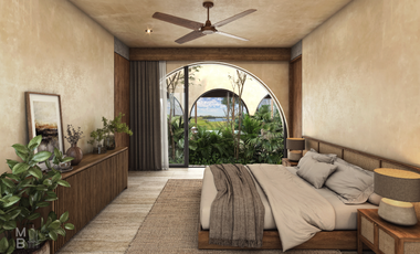 Casa en venta con vista al campo de golf en Provincia Residencial, Mérida