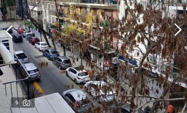 Monoambiente Recoleta Edif Tradicional al frente luz