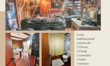 ARRIENDO CASA DE REPOSO PAINE 3600 MTS