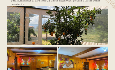 ARRIENDO CASA DE REPOSO PAINE 3600 MTS