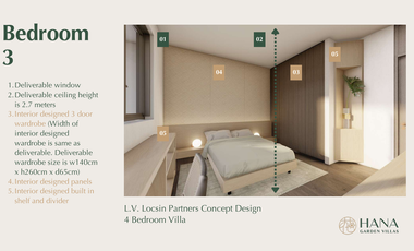 Prime House and Lot with 4 Bedroom total size 366.50sqm For sale in Laguna City
