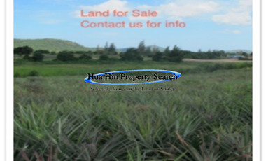 ที่ดิน สำหรับขาย ใน หัวหิน