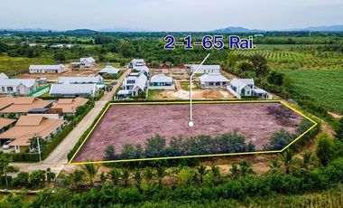 Land with full chanote for sale soi 112 Hua Hin
