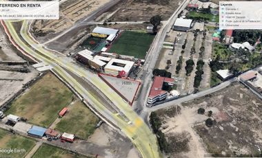 Terreno en renta , San Juan de Ocotan , Zapopan ,Jalisco