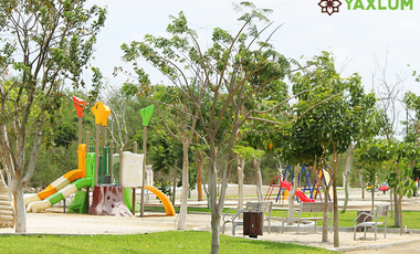 Terreno amplio a excelente precio, dentro de Yaxlum privada con amenidades