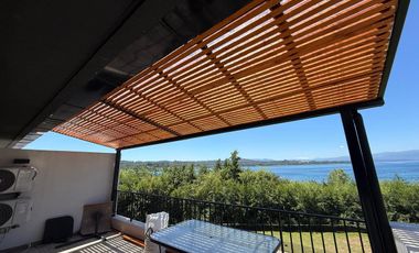 Arriendo Moderno Departamento Amoblado frente al Lago en Villarrica, 3D2B
