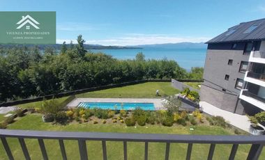 Arriendo Moderno Departamento Amoblado frente al Lago en Villarrica, 3D2B