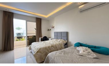 Samborondón Isla Mocolí, Casa Amoblada, 485m2, 4 dormitorios