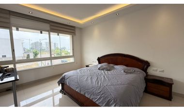 Samborondón Isla Mocolí, Casa Amoblada, 485m2, 4 dormitorios