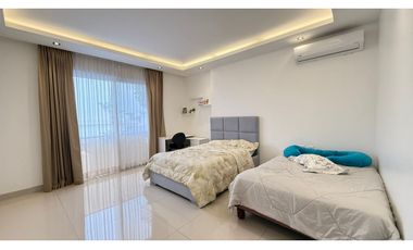 Samborondón Isla Mocolí, Casa Amoblada, 485m2, 4 dormitorios