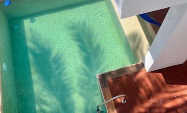 Casa en segunda fila de la playa en renta en Chuburná Puerto